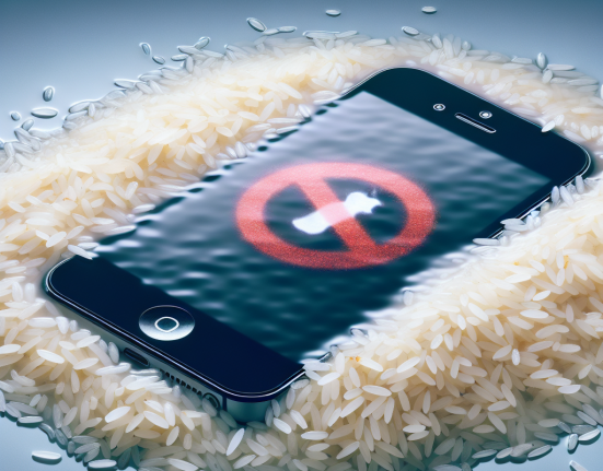 Apple nu recomanda sa pui iPhone ul ud in orez