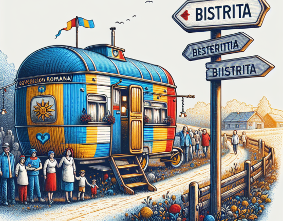 Caravana Romania Suverana pentru Sanatate a ajuns la Bistrita