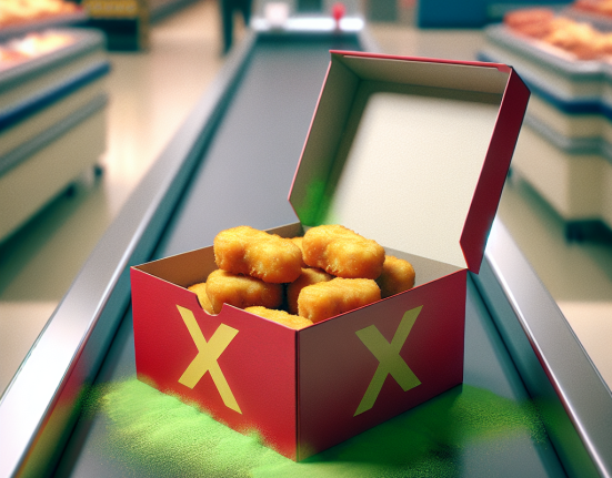 Nuggets de pui retrasi de la vanzare din cauza salmonellei