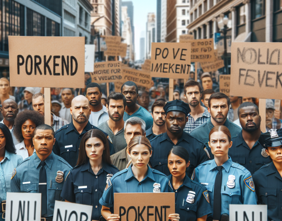Protest al politistilor locali pentru compensatii financiare pentru munca in weekend