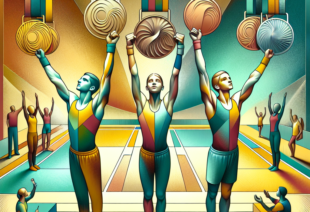 Micile gimnaste castiga medalii de aur argint si bronz
