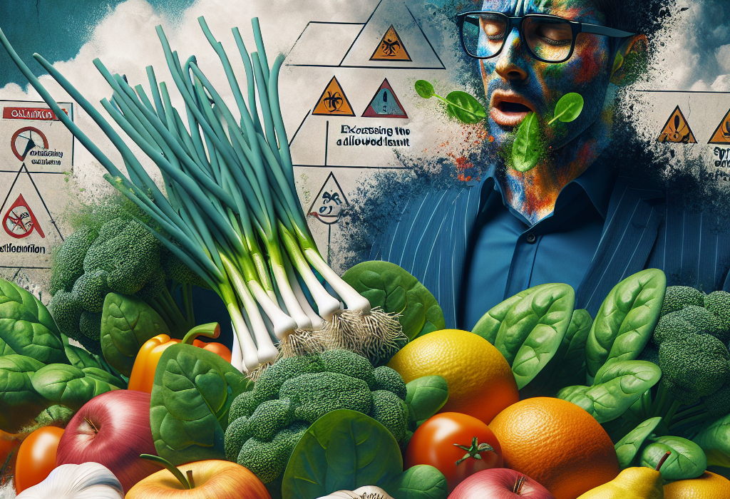 Legume si fructe pline de chimicale Ceapa verde sau spanac pesticide peste limita admisa