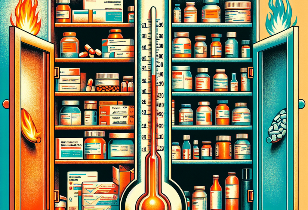 Medicamentele nu trebuie tinute in locuri cu 30 grade