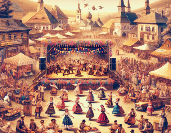 Festivalul de folclor „Iustina Baluteanu a inceput la Bustuchin