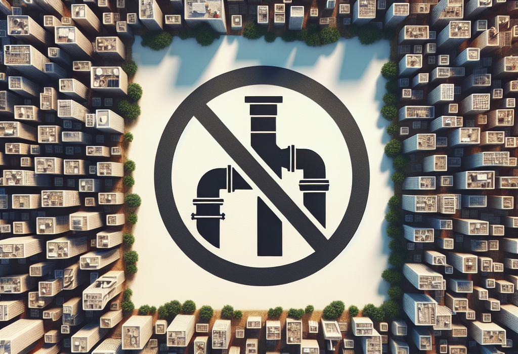 Nu exista suficient spatiu pentru extinderea canalizarii