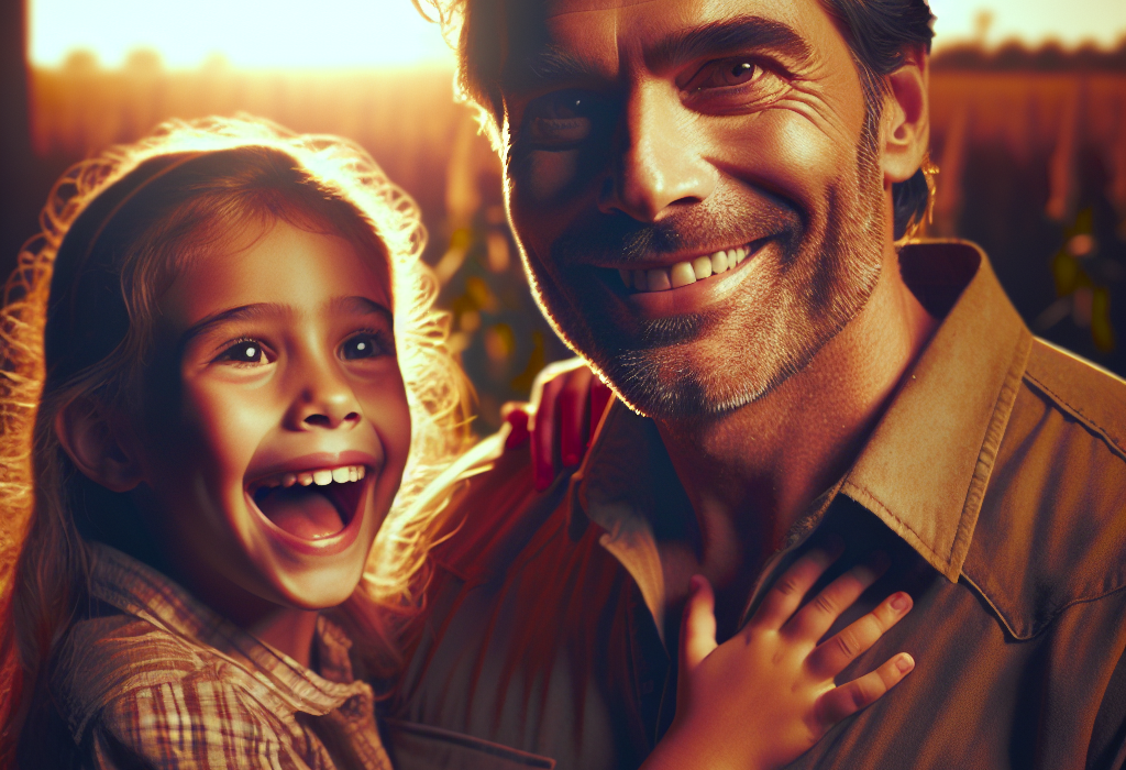 The girl found her godfather