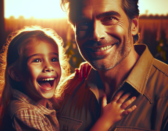 The girl found her godfather