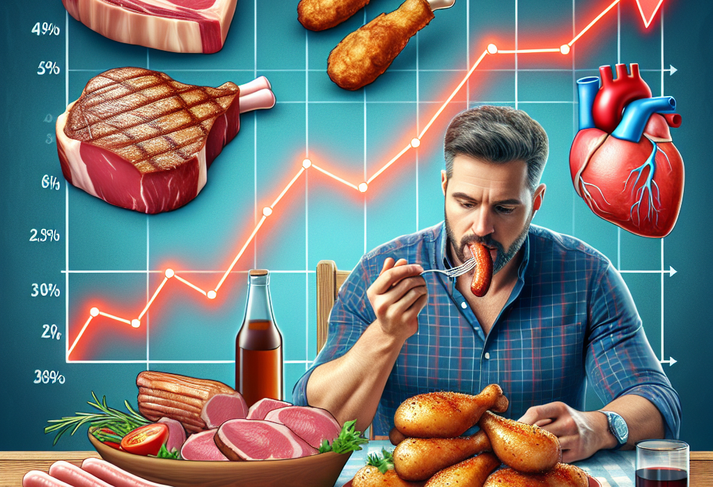 Consumul zilnic de carne poate creste colesterolul