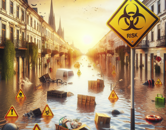 Risc de contaminare in Galati dupa inundatiile istorice