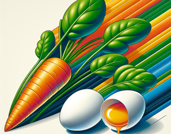 Alimente recomandate pentru imbunatatirea vederii morcovi spanac oua