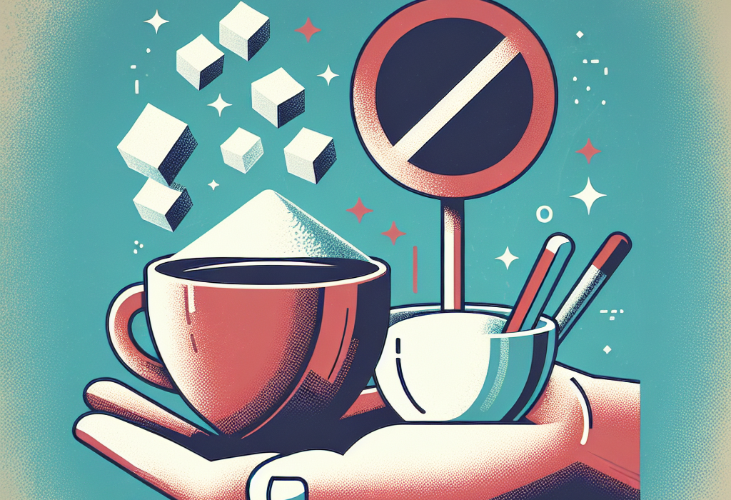 Bea cafea neindulcita si evita adaugarea de zahar