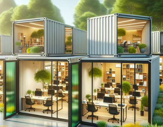 Containere de birou sunt solutia moderna pentru spatii flexibile
