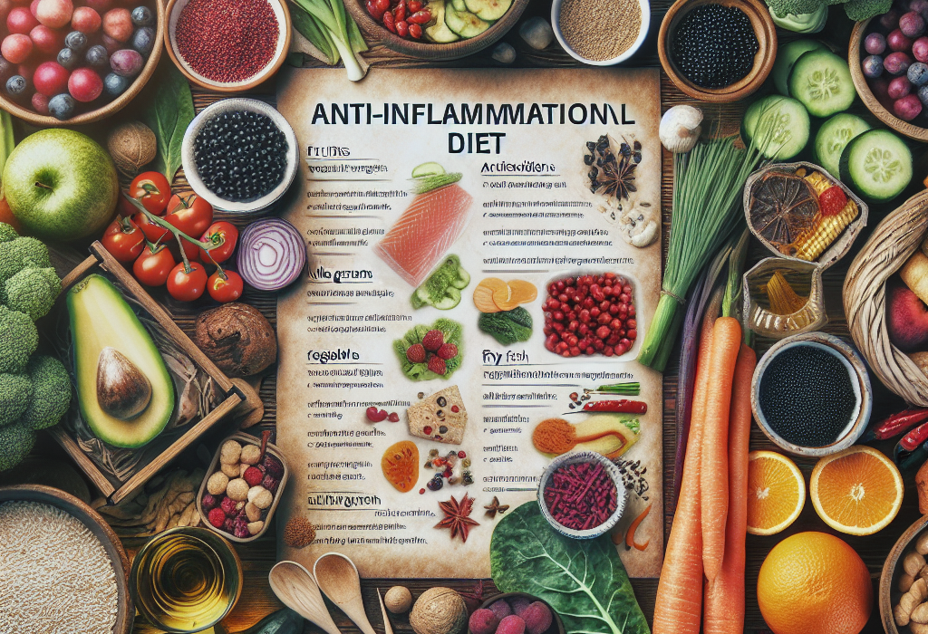 O dieta antiinflamatoare reduce inflamatia si imbunatateste sanatatea
