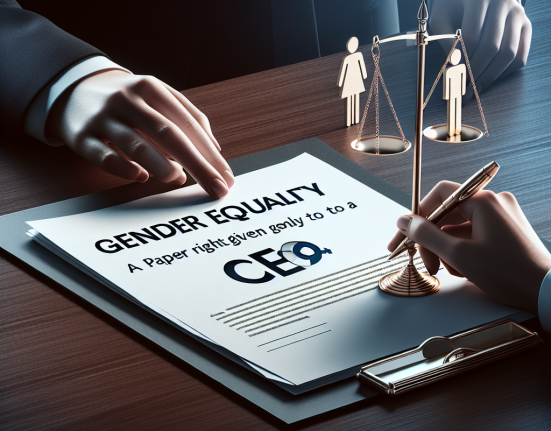 Un drept care se acorda doar pe hartie la CEO Promovarea egalitatii de gen