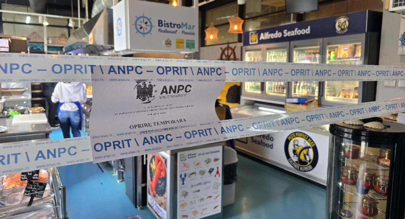 ANPC controleaza Piata Floreasca din Bucuresti 7 firme inchise FOTO