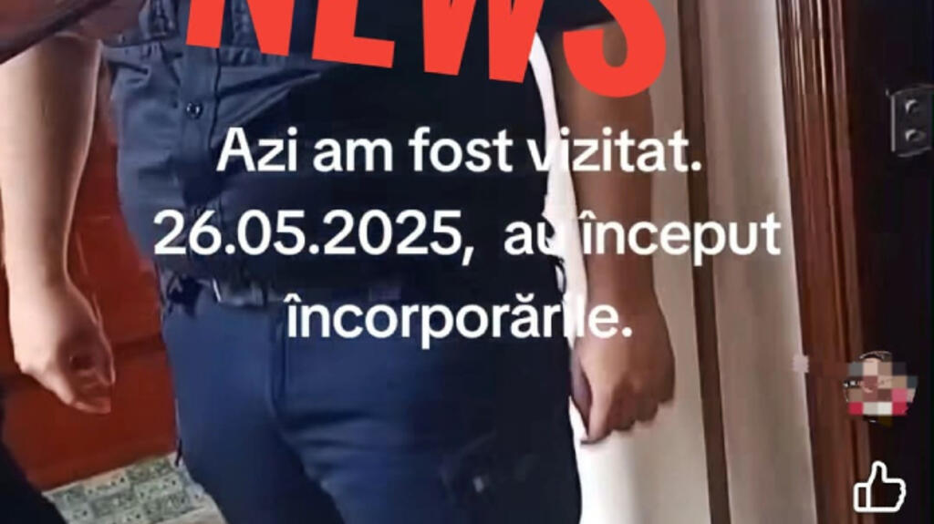 Fake News demontat de MApN Incorporarile nu au inceput