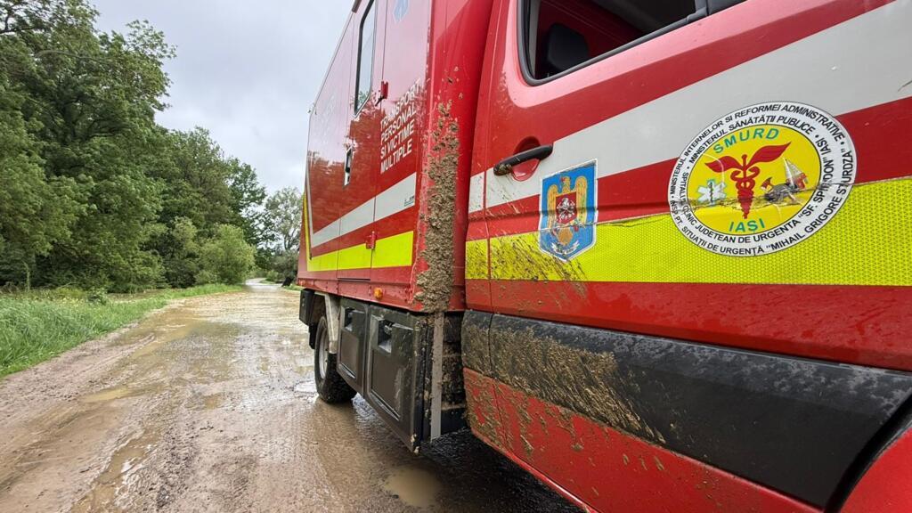 Inundatiile au afectat numeroase sate din Moldova